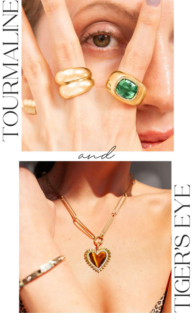 Tourmaline & Tiger's Eye