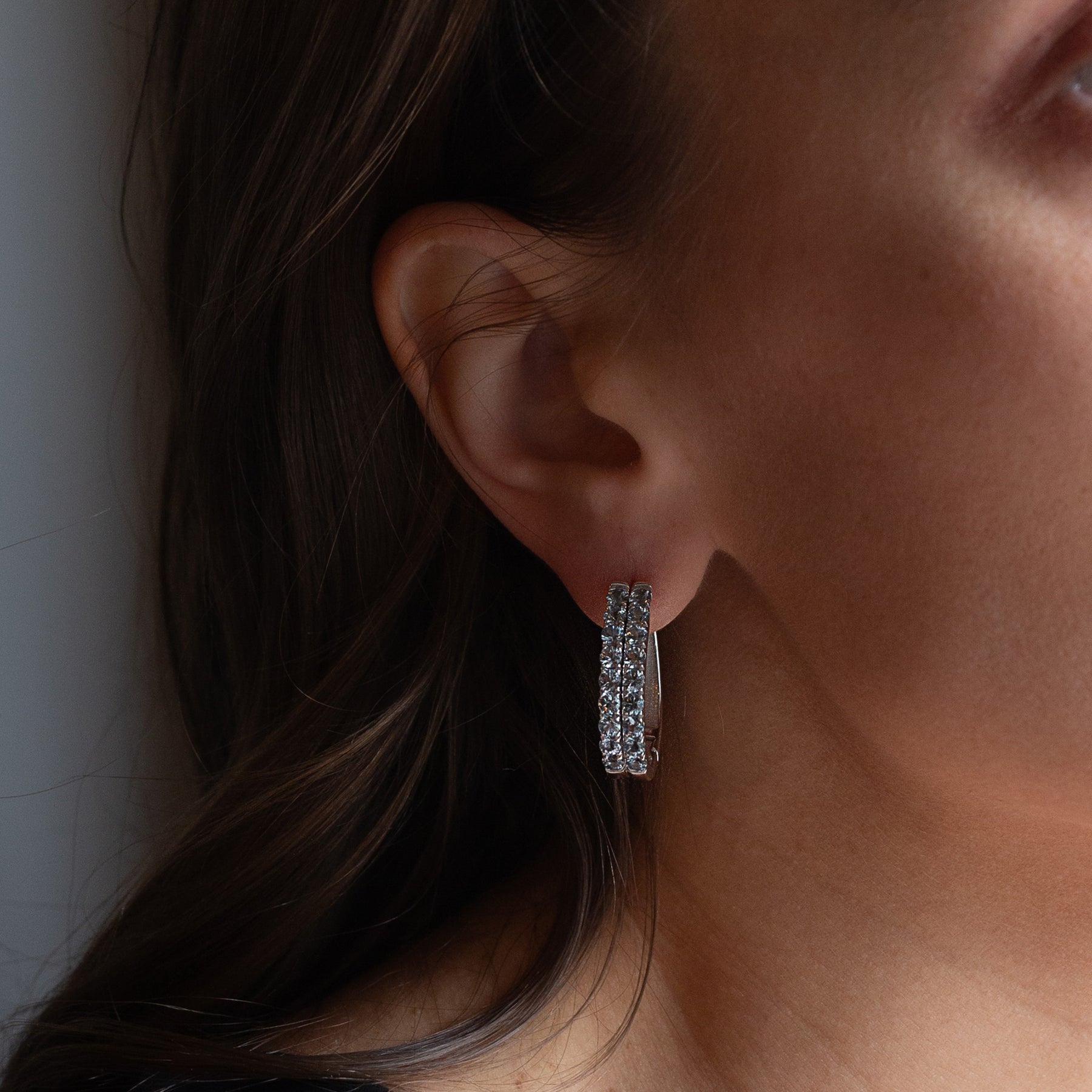 Signature Double Row Hoop Earrings – Shawn Warren Jewelry